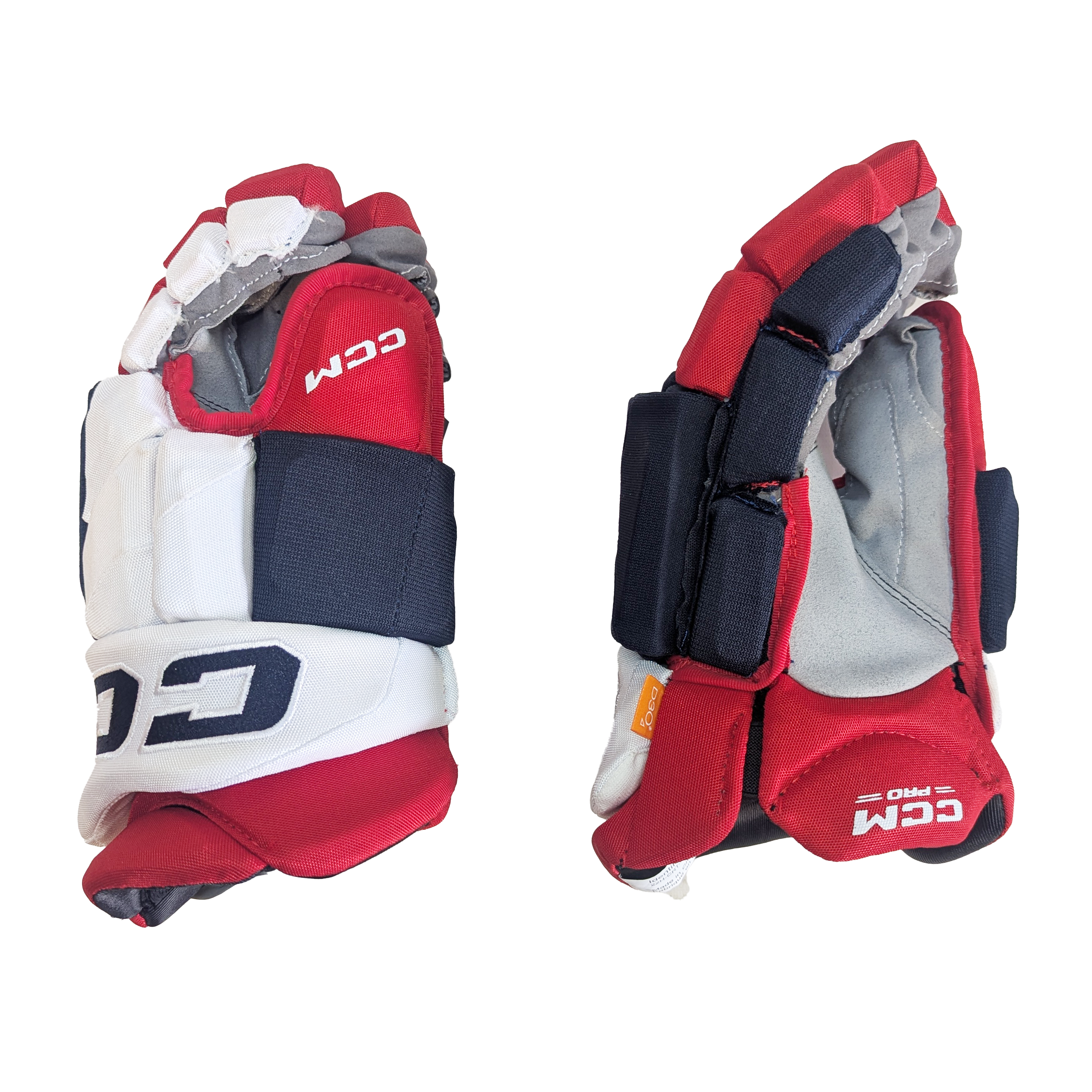 CCM HGJSPP - Gant NHL Pro Stock - Nate Schmidt (Blanc/Rouge/Marine)